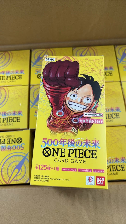 17 . One Piece TCG  Box OP-07 (Japanese)