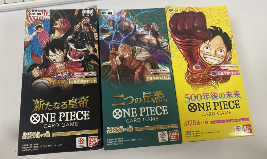 64-OP07-OP08-OP09 Series box mixed box gameplay--6 packs