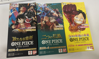 64-OP07-OP08-OP09 Series box mixed box gameplay--6 packs