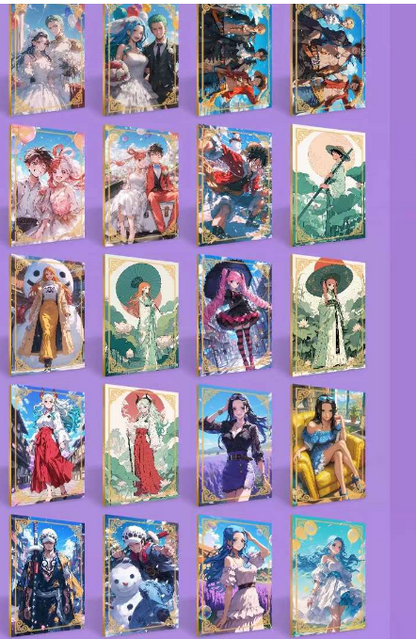 29-YI YING One Piece A4 Big Card Anime Card Game