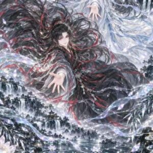 LIVE-  MDZS-BL photocard   Art Card Trading Card