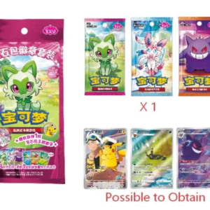 2026 IN STOCK Pokémon Exclusive Chinese TCG Gem Badge Sealed Pack